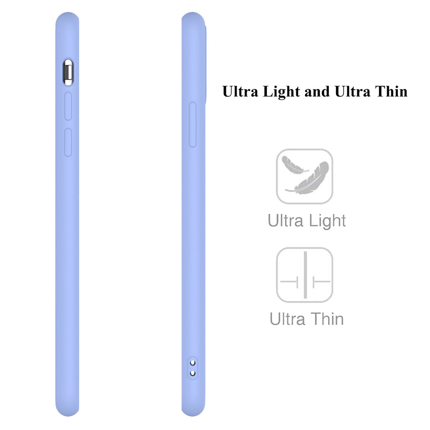 Shockproof Silicone Soft Cover with Screen Protector for iPhone - carolay.co