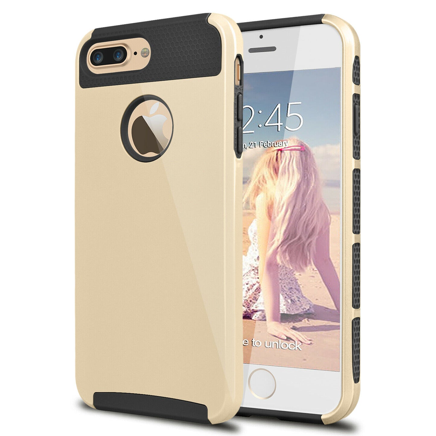 Case Shockproof Rugged Rubber Cover For iPhone - carolay.co
