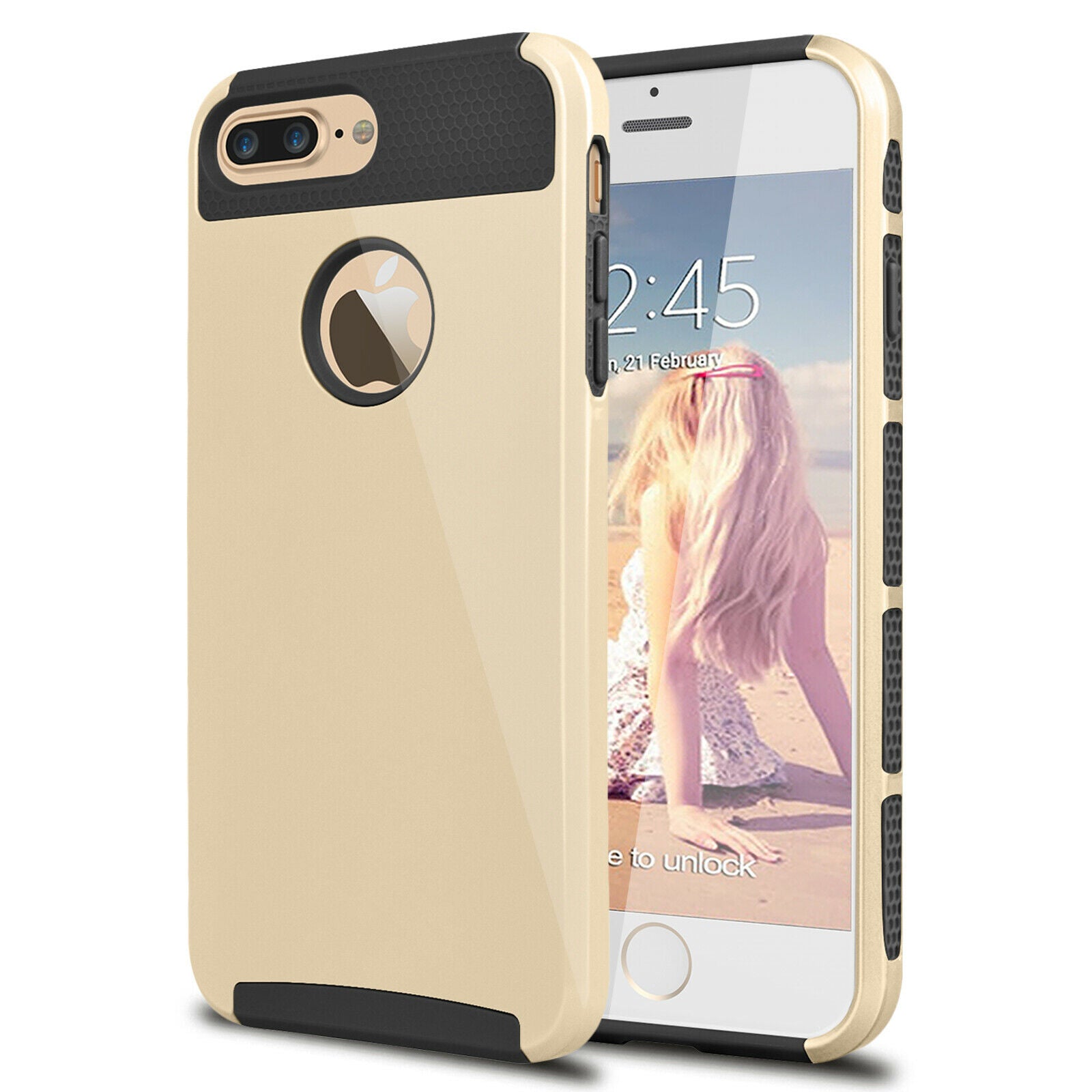 Case Shockproof Rugged Rubber Cover For iPhone - carolay.co