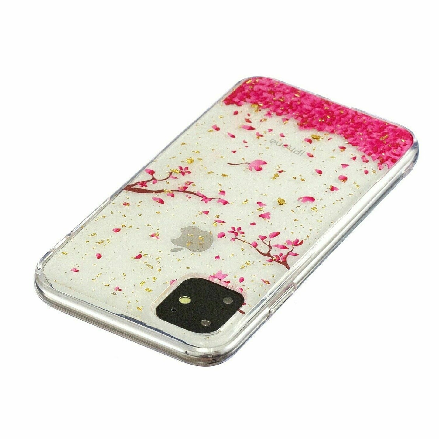 Bling Pattern Glitter Soft Rubber Silicone Back Case For iPhone - carolay.co