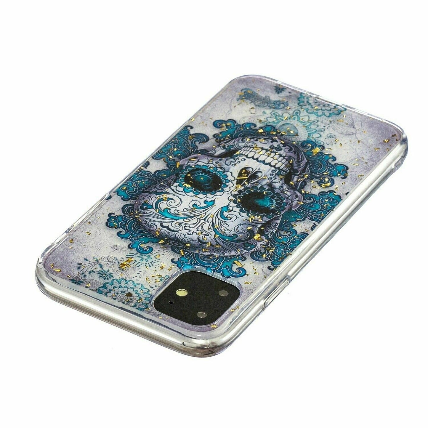 Bling Pattern Glitter Soft Rubber Silicone Back Case For iPhone - carolay.co