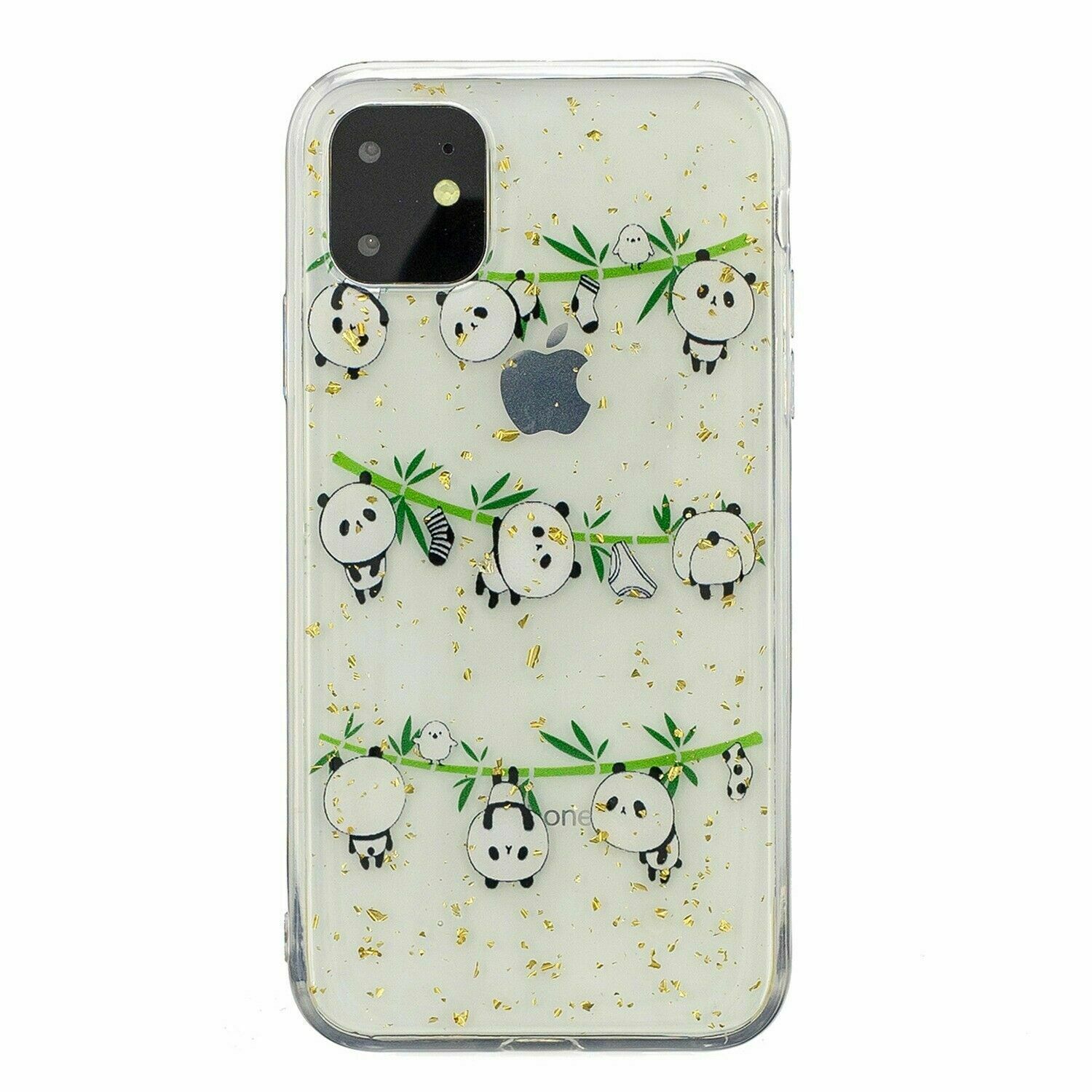 Bling Pattern Glitter Soft Rubber Silicone Back Case For iPhone - carolay.co