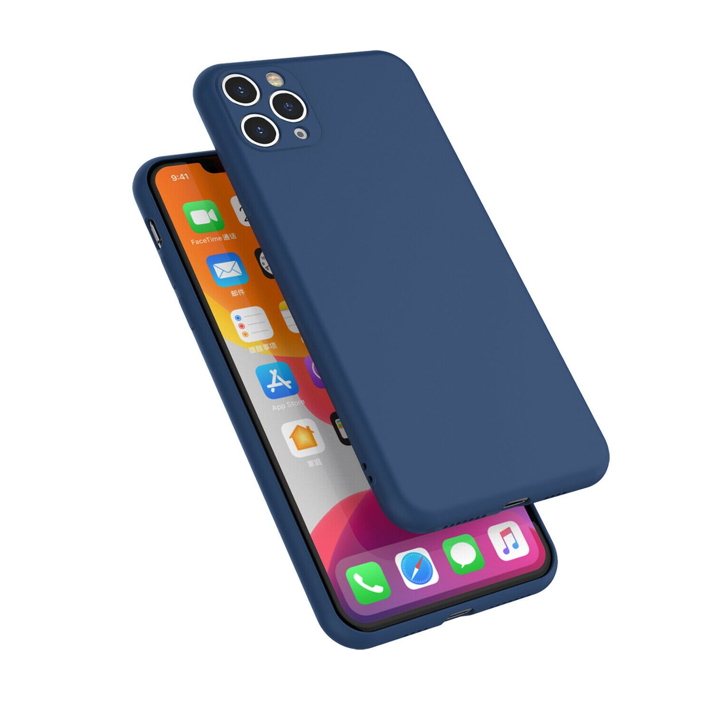 Shockproof Silicone Soft Cover with Screen Protector for iPhone - carolay.co