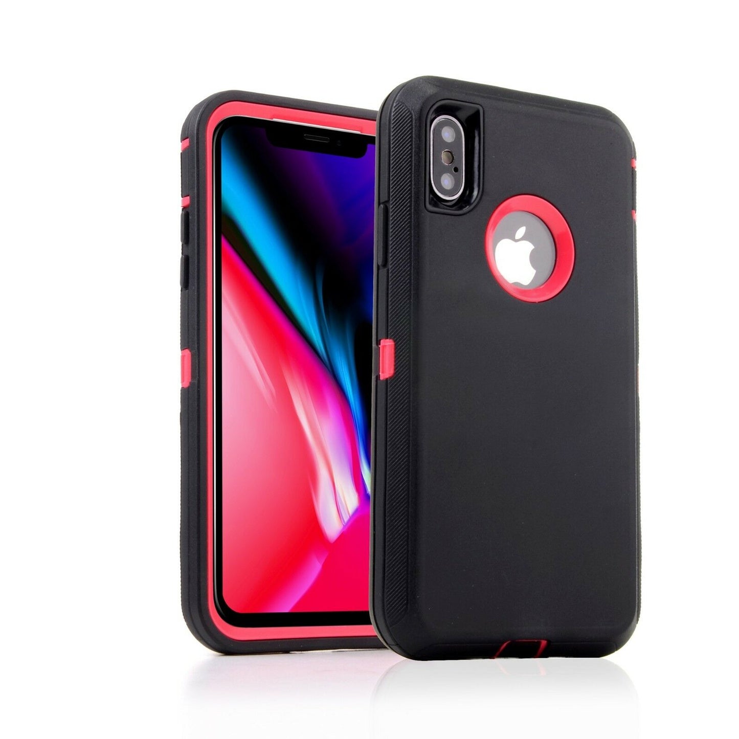Case Hybrid Heavy Duty Shockproof Rubber For iPhone 7/8/Plus - carolay.co