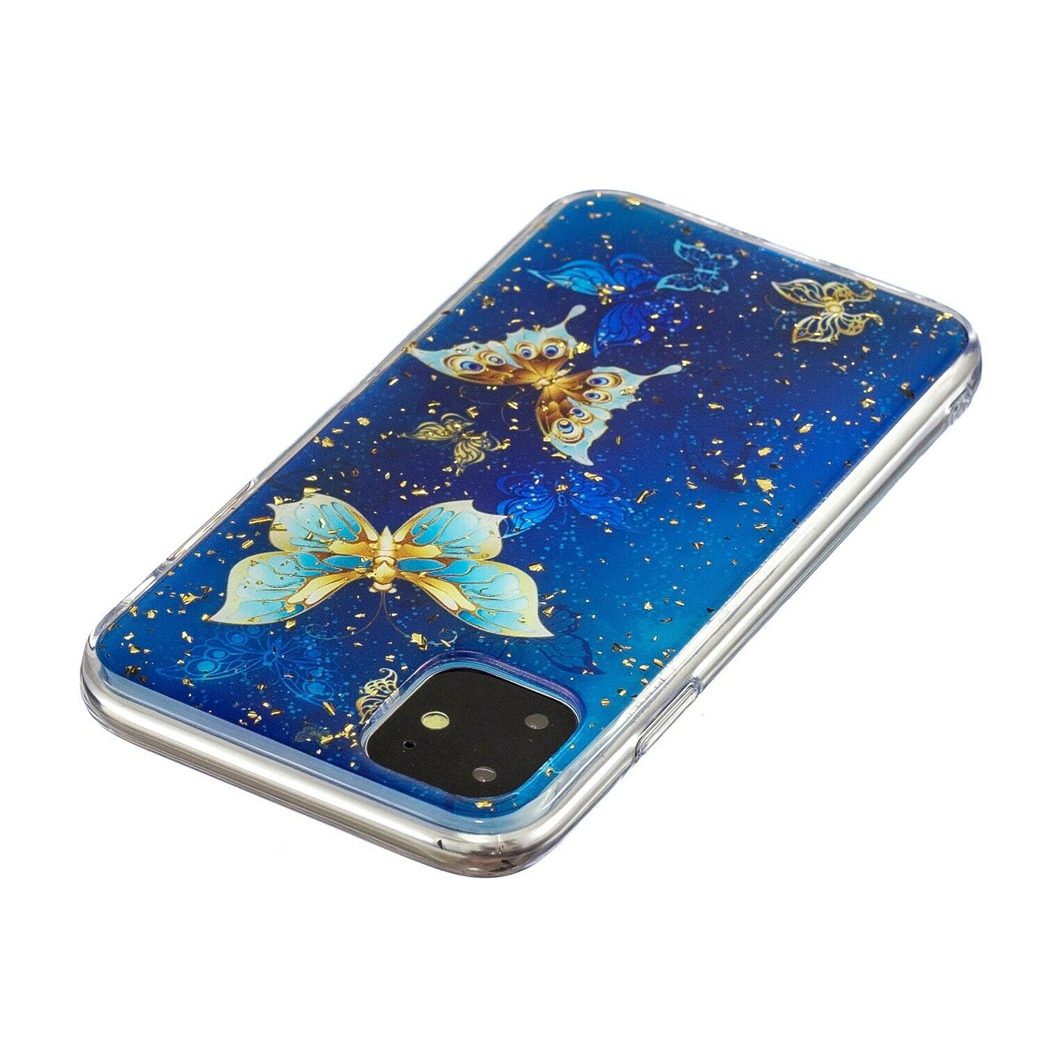 Bling Pattern Glitter Soft Rubber Silicone Back Case For iPhone - carolay.co