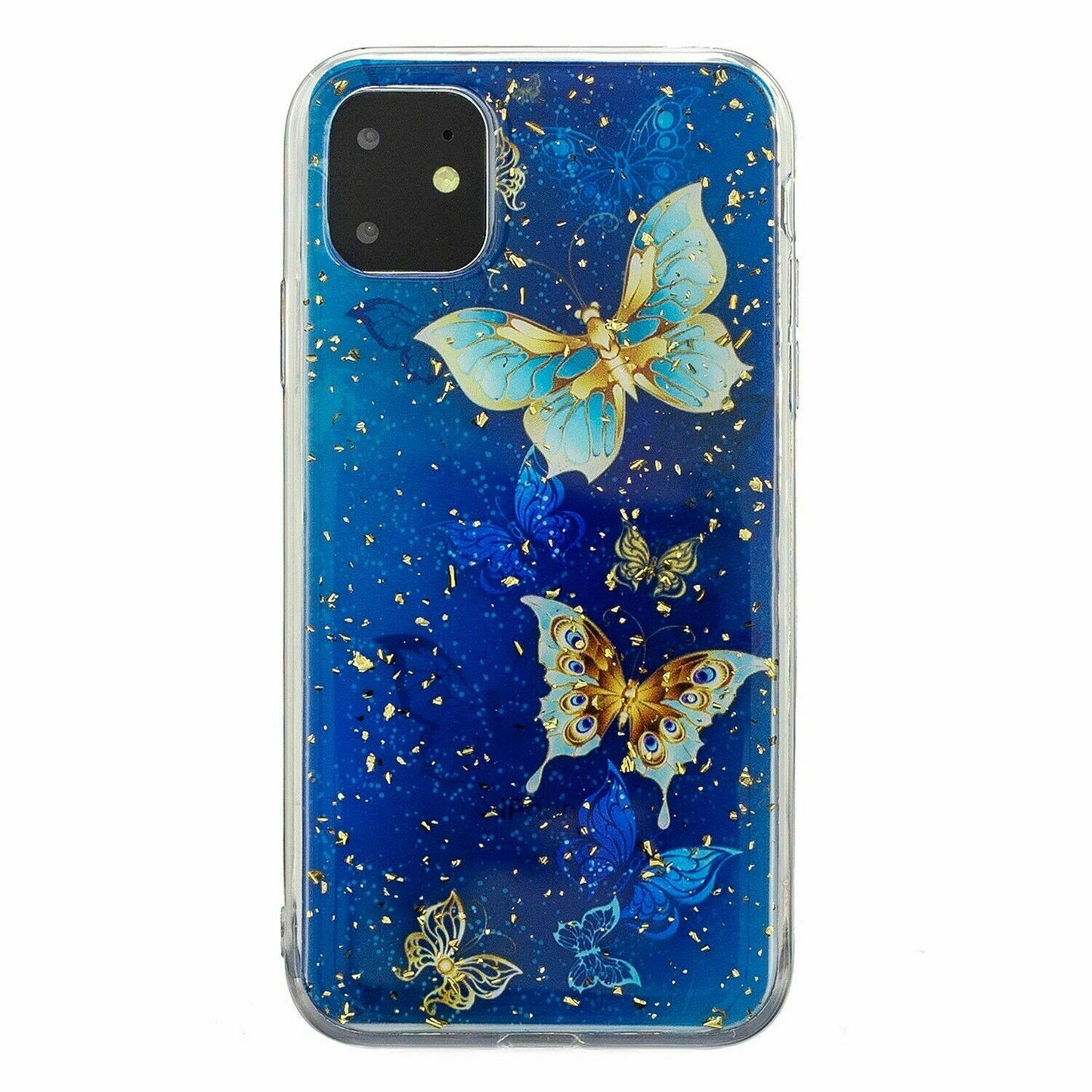 Bling Pattern Glitter Soft Rubber Silicone Back Case For iPhone - carolay.co