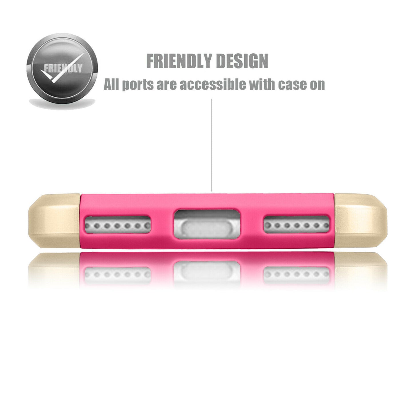 Case Shockproof Rugged Rubber Cover For iPhone - carolay.co