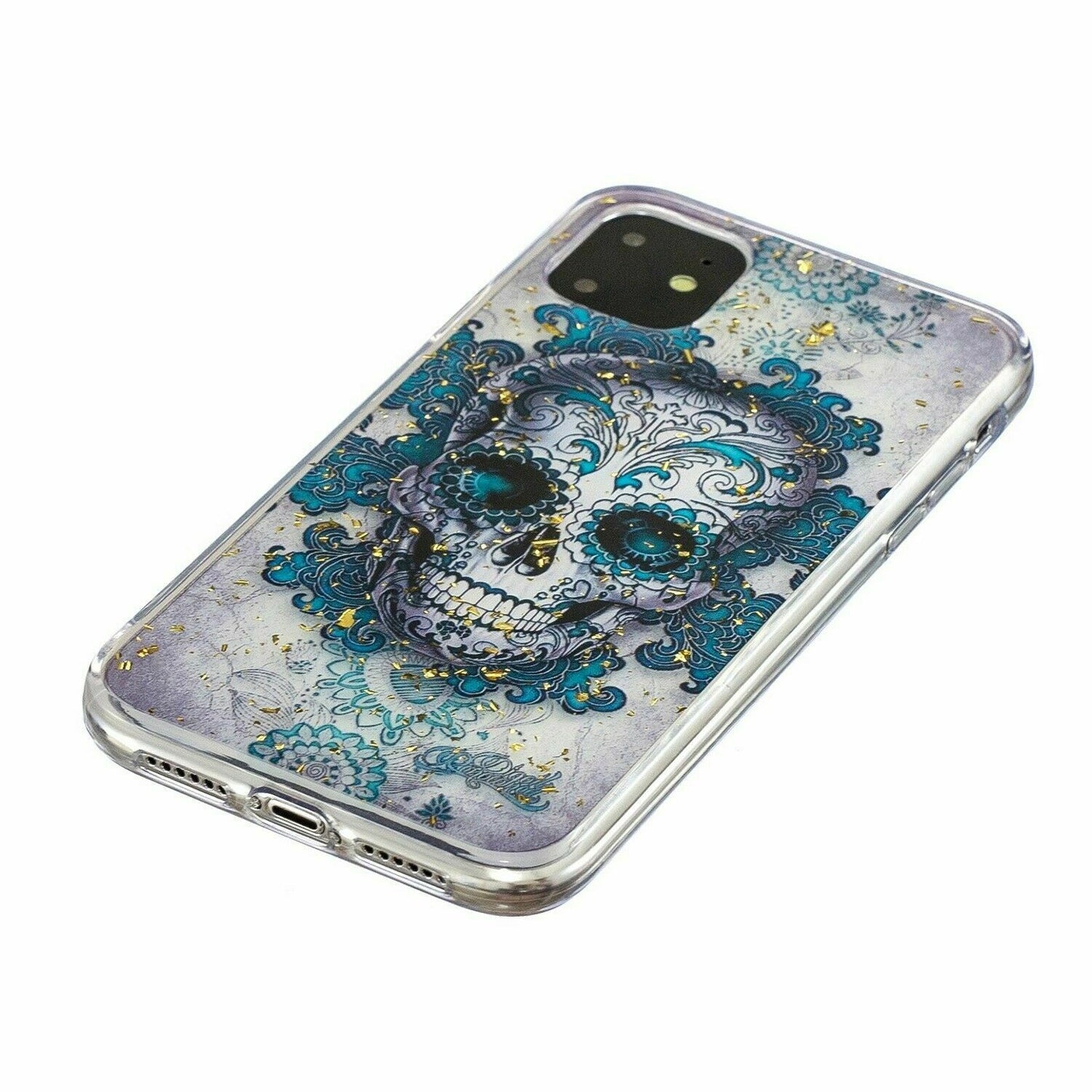 Bling Pattern Glitter Soft Rubber Silicone Back Case For iPhone - carolay.co