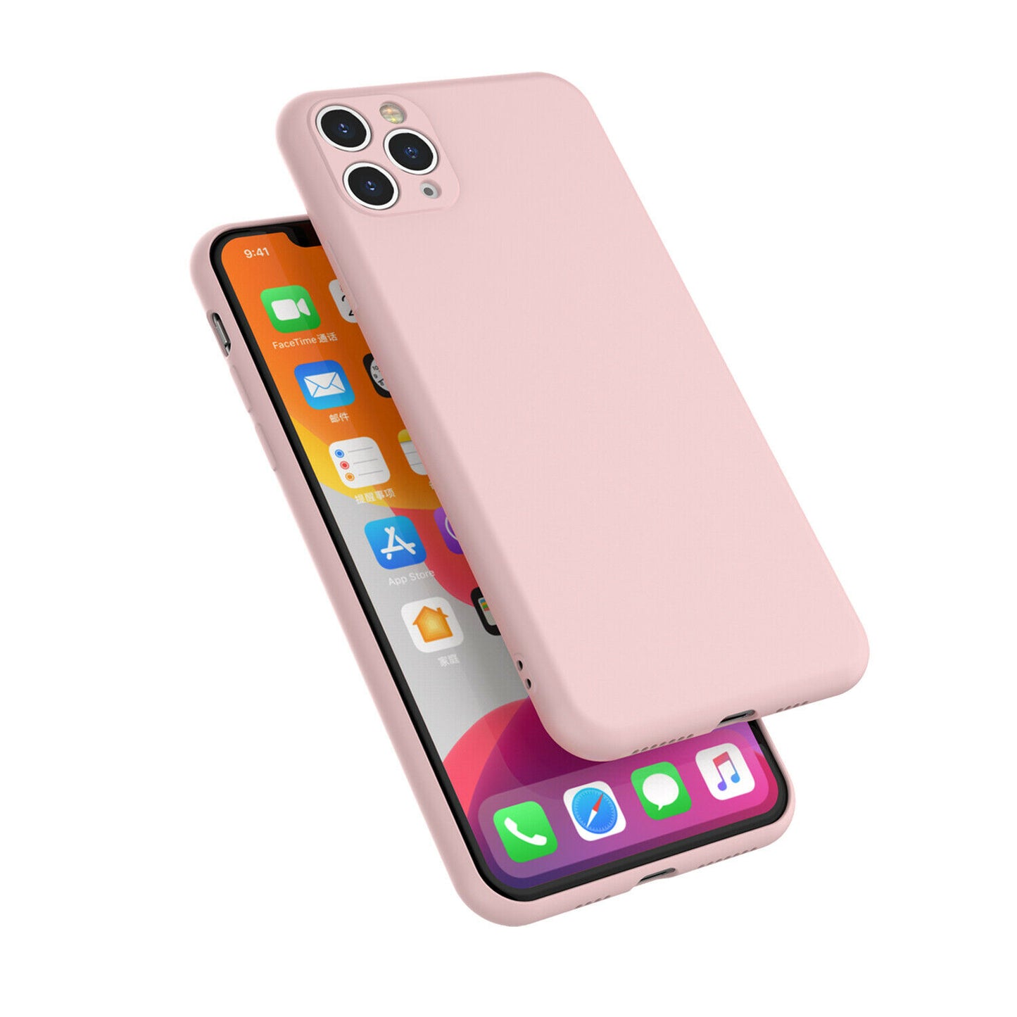 Shockproof Silicone Soft Cover with Screen Protector for iPhone - carolay.co