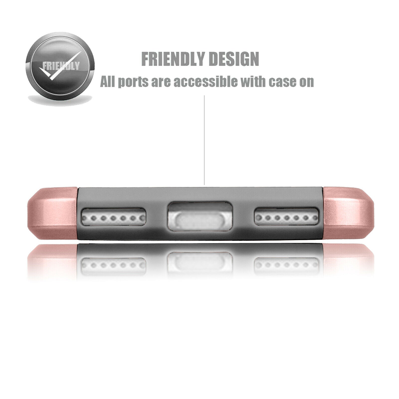 Case Shockproof Rugged Rubber Cover For iPhone - carolay.co