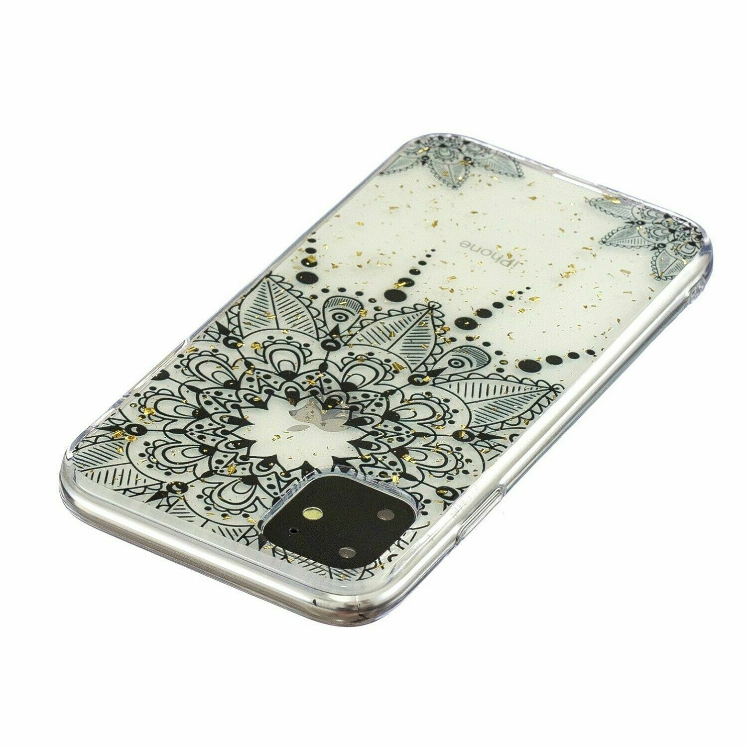 Bling Pattern Glitter Soft Rubber Silicone Back Case For iPhone - carolay.co