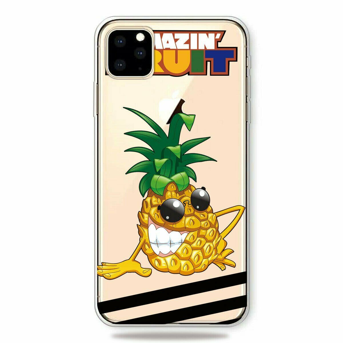 Slim Pattern Soft Rubber Silicone Clear Back Case For iPhone - carolay.co