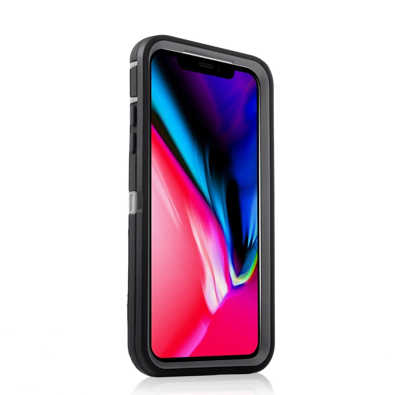 Hybrid Heavy Duty Shockproof Rubber Cover For iPhone XS/Max/XR - carolay.co