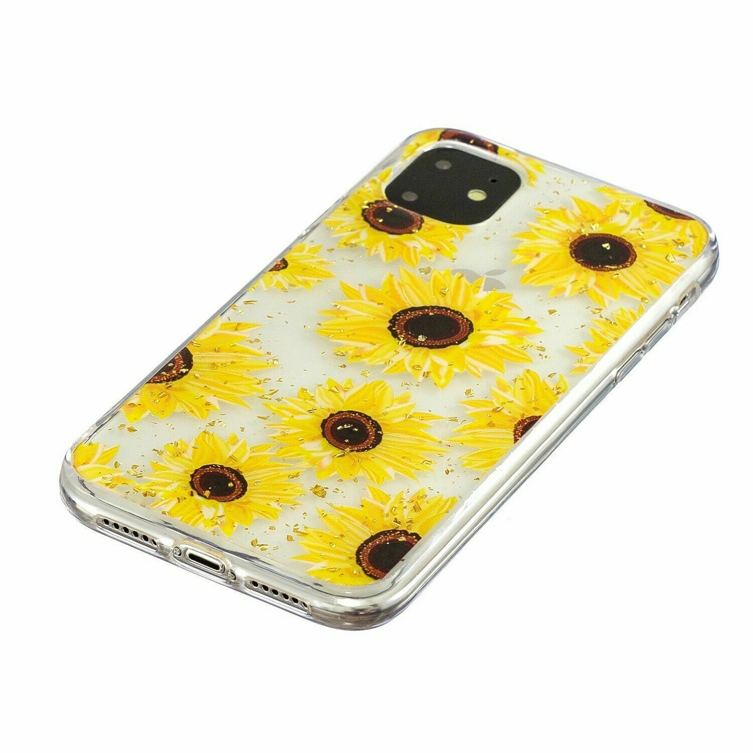 Bling Pattern Glitter Soft Rubber Silicone Back Case For iPhone - carolay.co