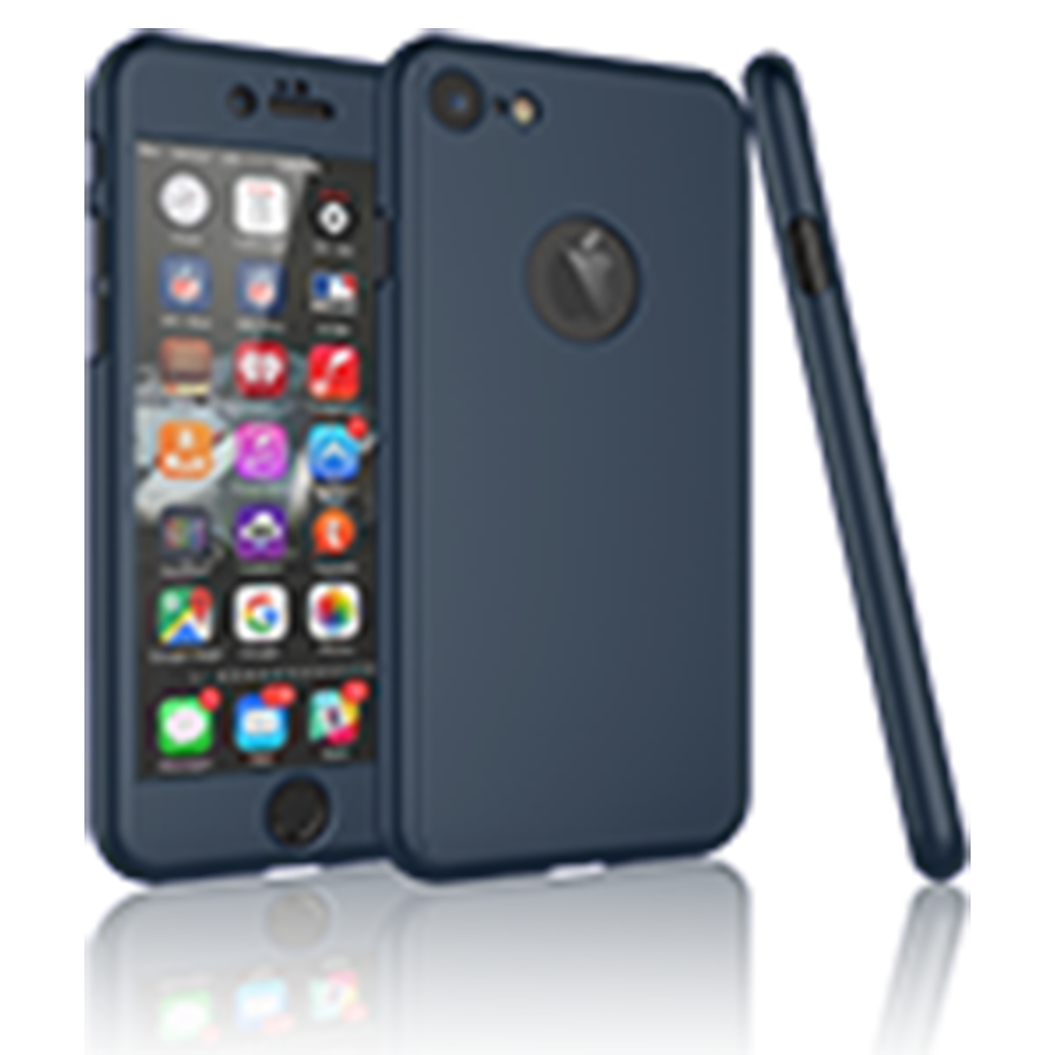 Case Full Body Cover +Tempered Glass For iPhone - carolay.co