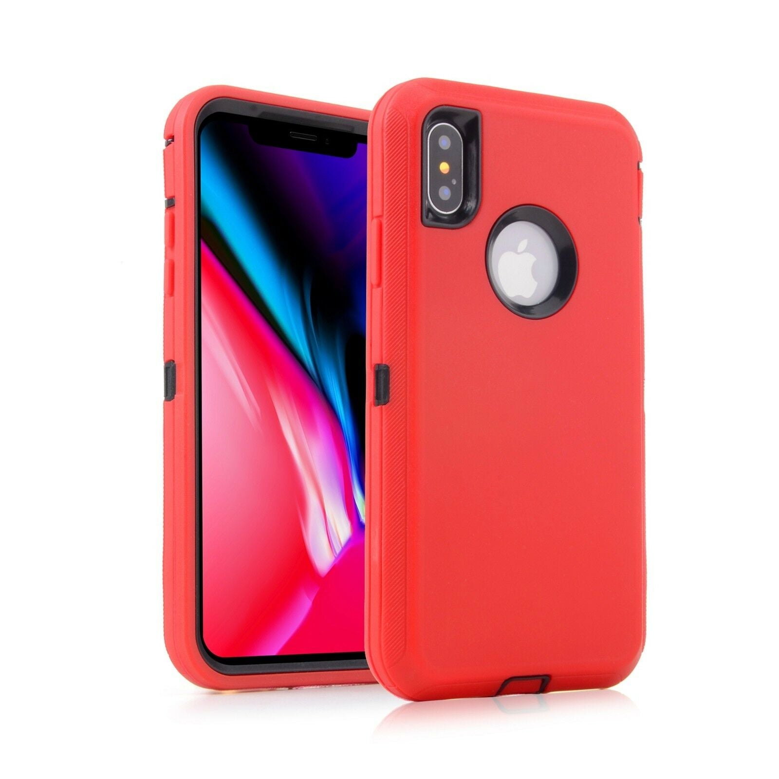 Case Hybrid Heavy Duty Shockproof Rubber For iPhone 7/8/Plus - carolay.co