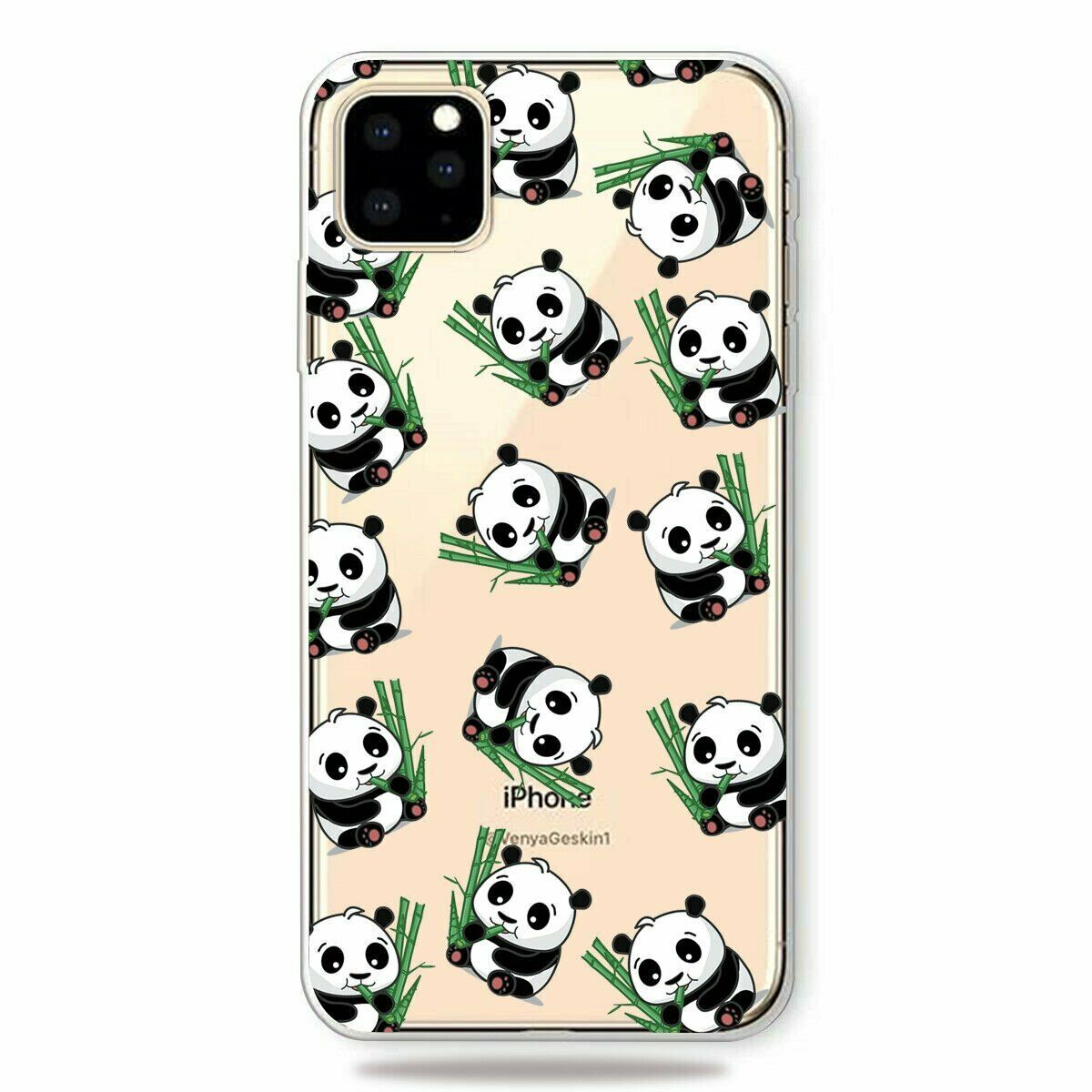 Slim Pattern Soft Rubber Silicone Clear Back Case For iPhone - carolay.co