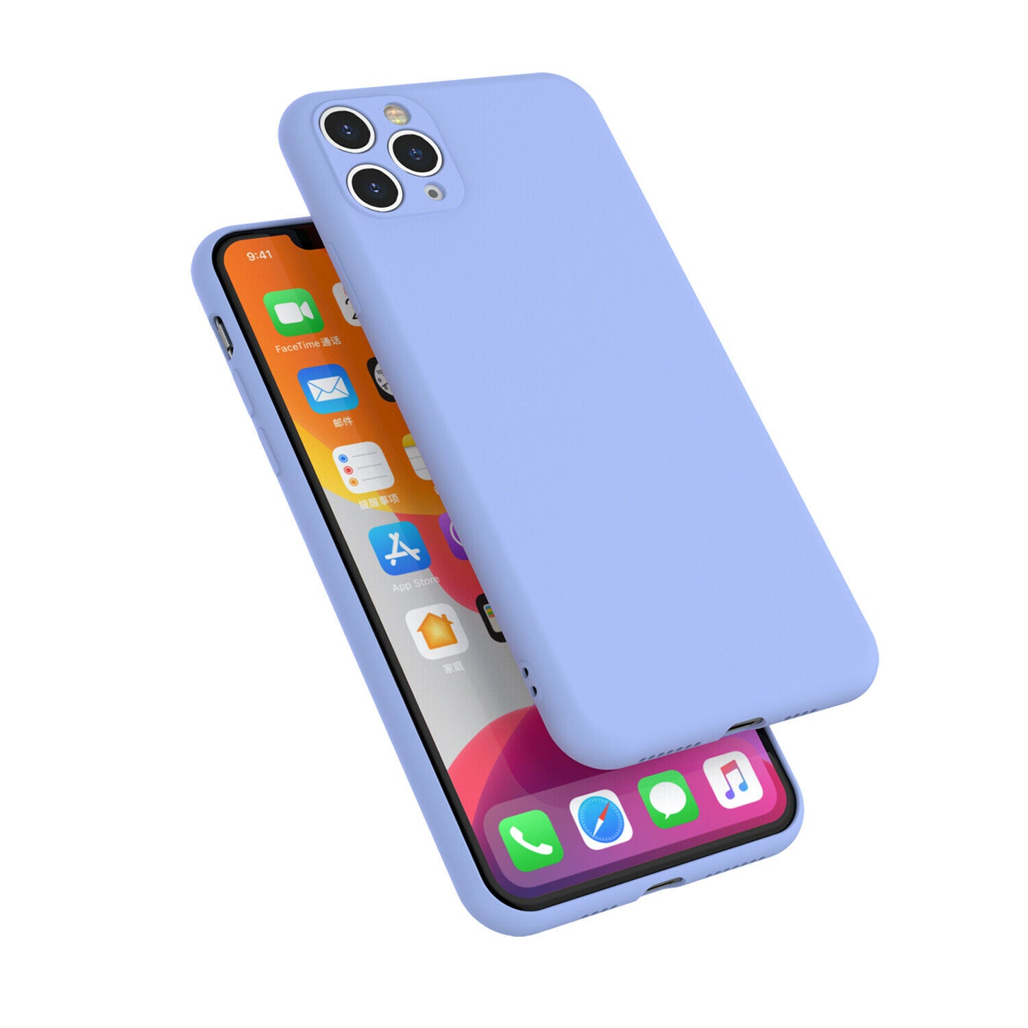 Shockproof Silicone Soft Cover with Screen Protector for iPhone - carolay.co