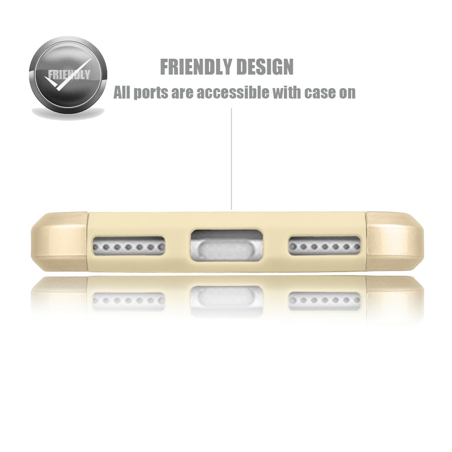 Case Shockproof Rugged Rubber Cover For iPhone - carolay.co