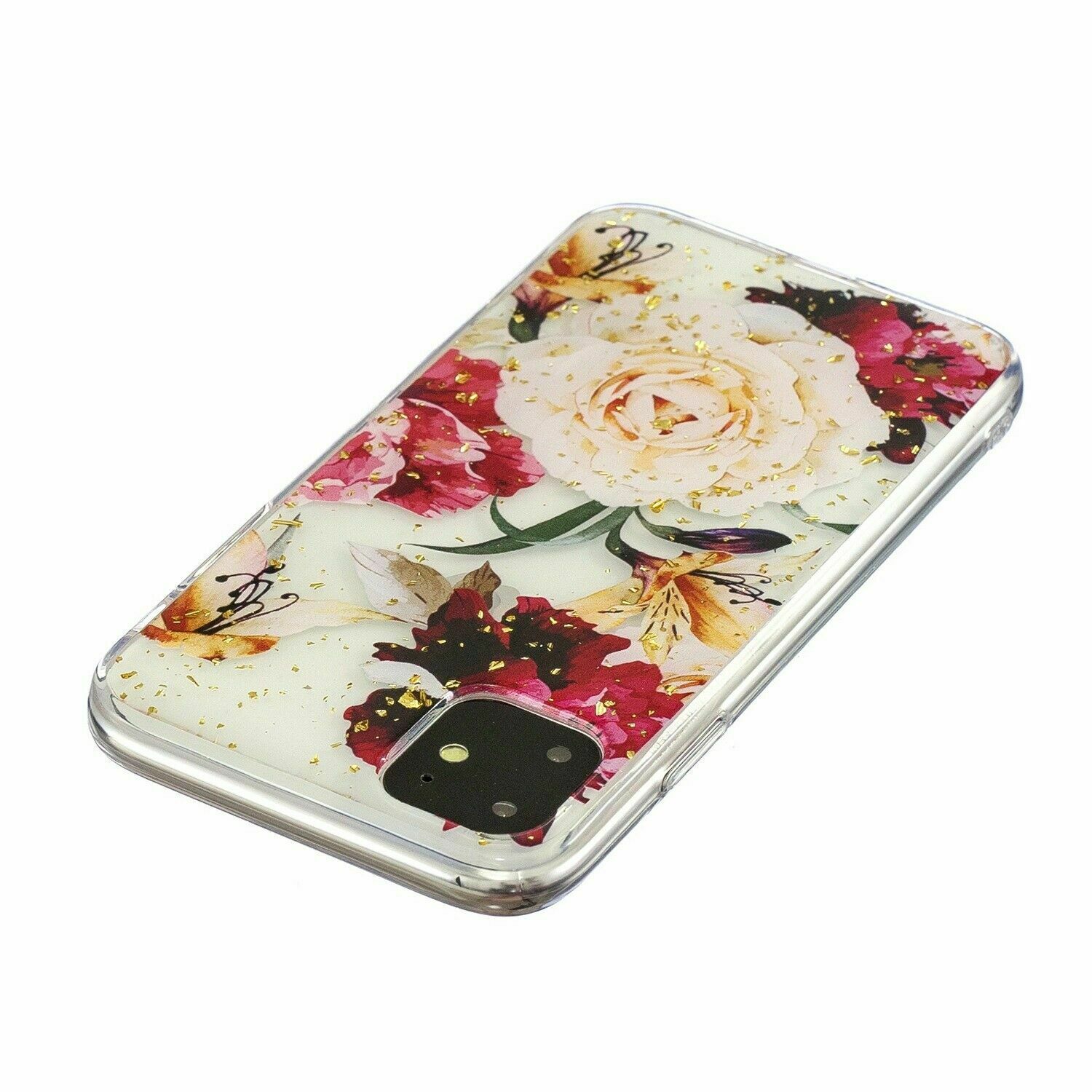 Bling Pattern Glitter Soft Rubber Silicone Back Case For iPhone - carolay.co