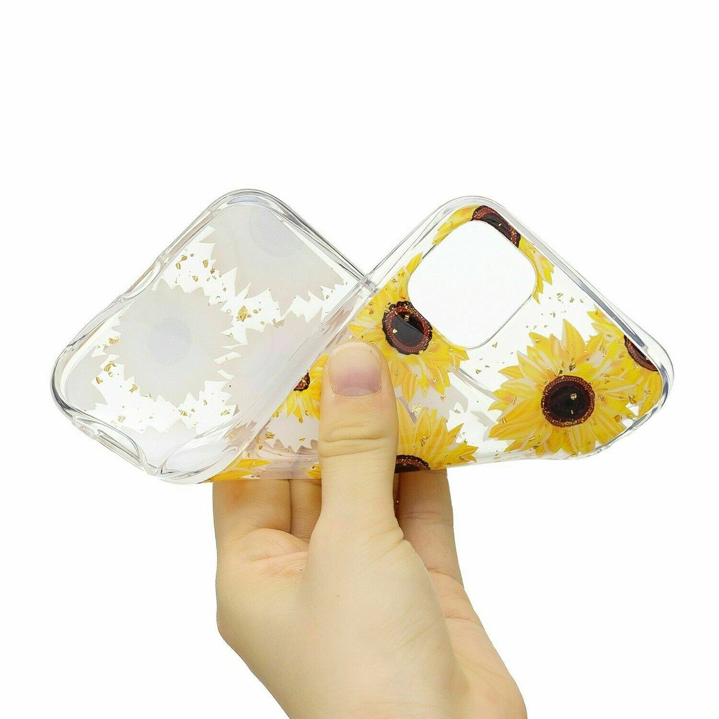 Bling Pattern Glitter Soft Rubber Silicone Back Case For iPhone - carolay.co
