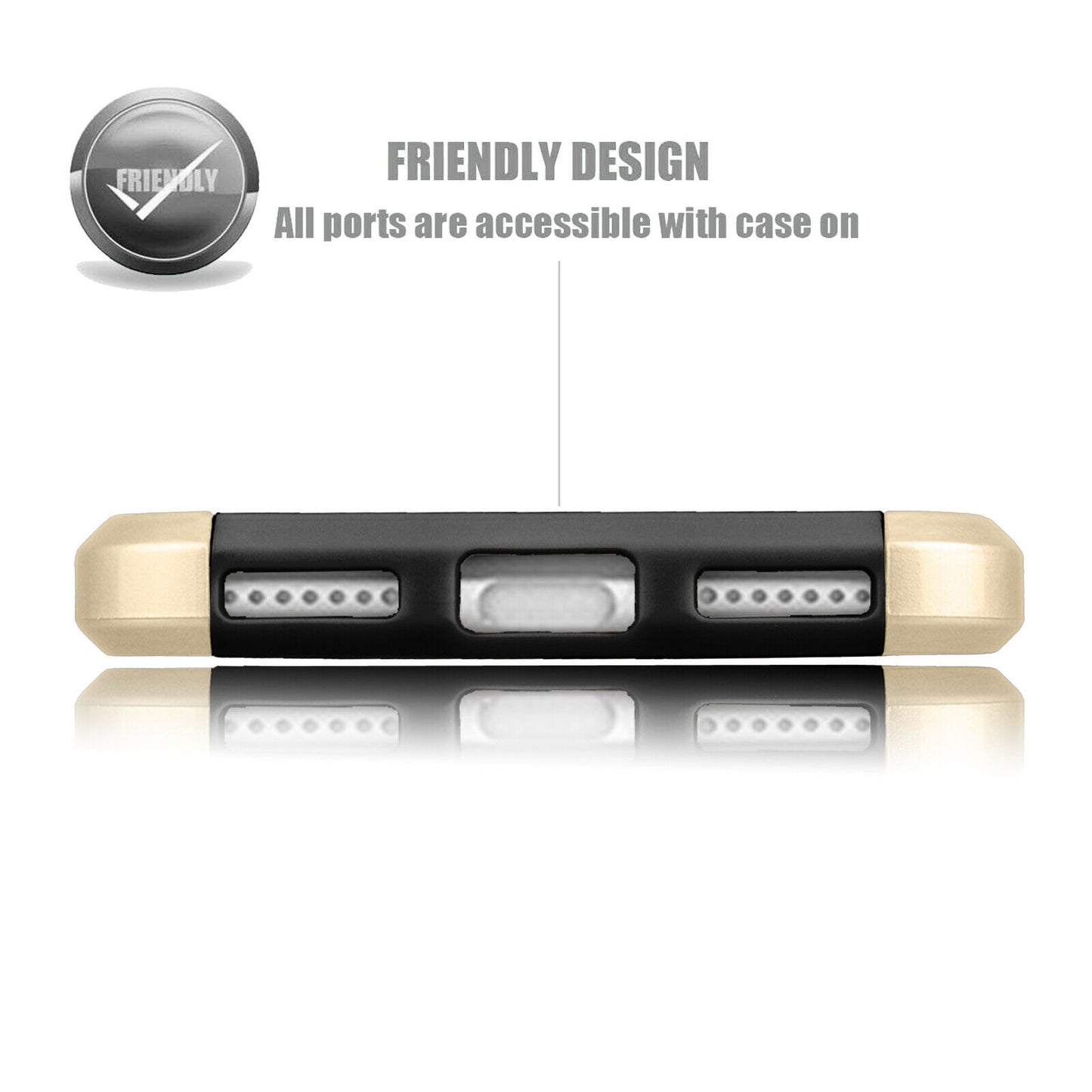 Case Shockproof Rugged Rubber Cover For iPhone - carolay.co