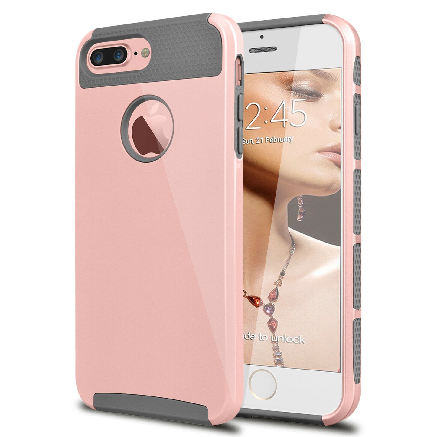 Case Shockproof Rugged Rubber Cover For iPhone - carolay.co