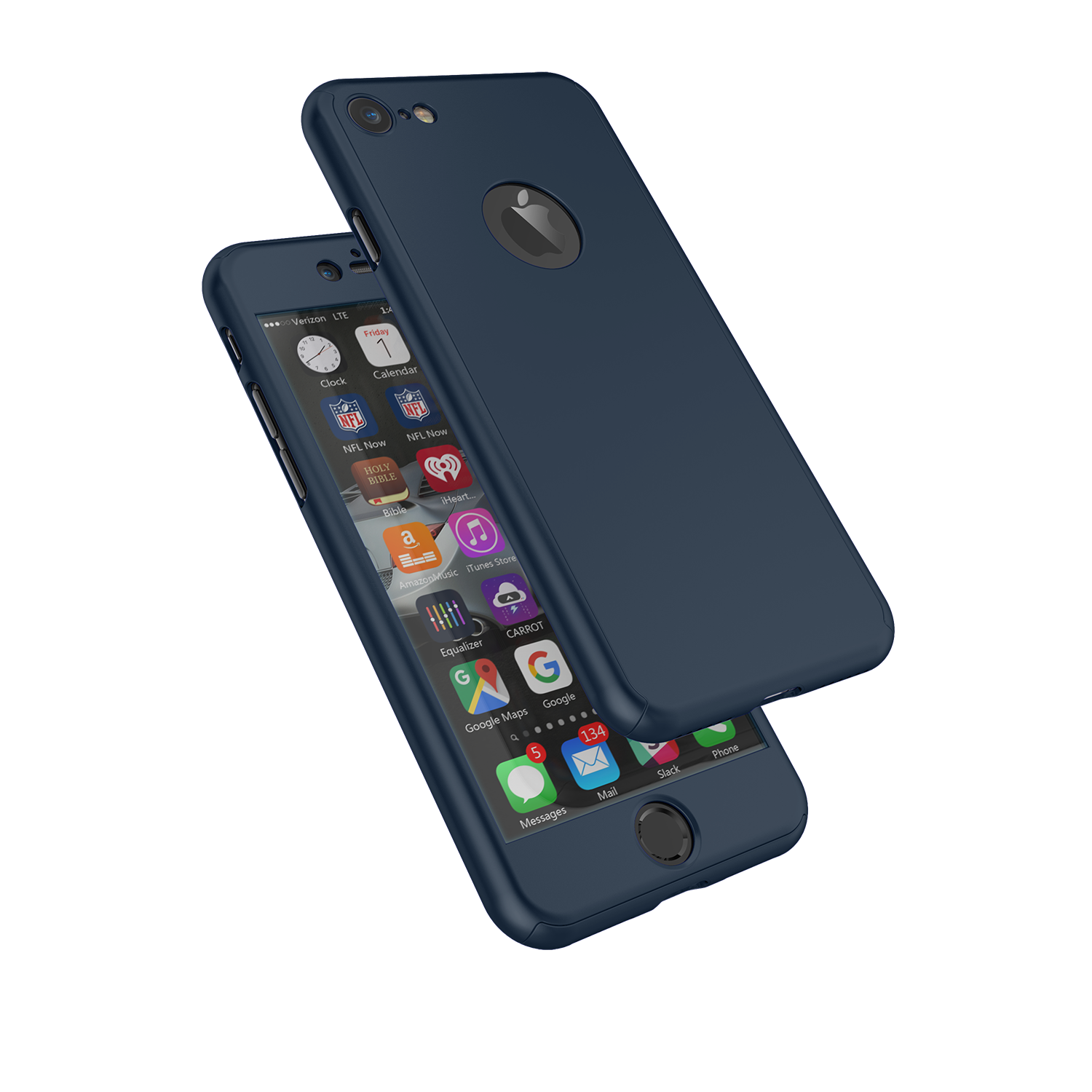 Case Full Body Cover +Tempered Glass For iPhone - carolay.co