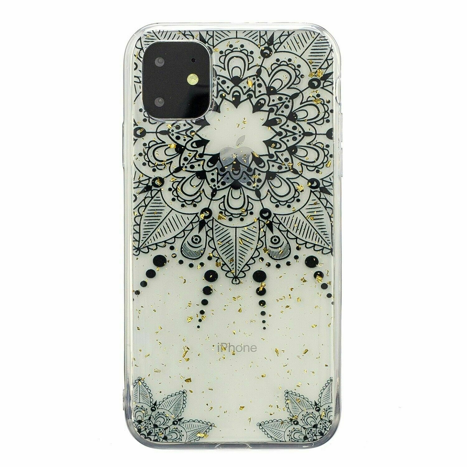 Bling Pattern Glitter Soft Rubber Silicone Back Case For iPhone - carolay.co