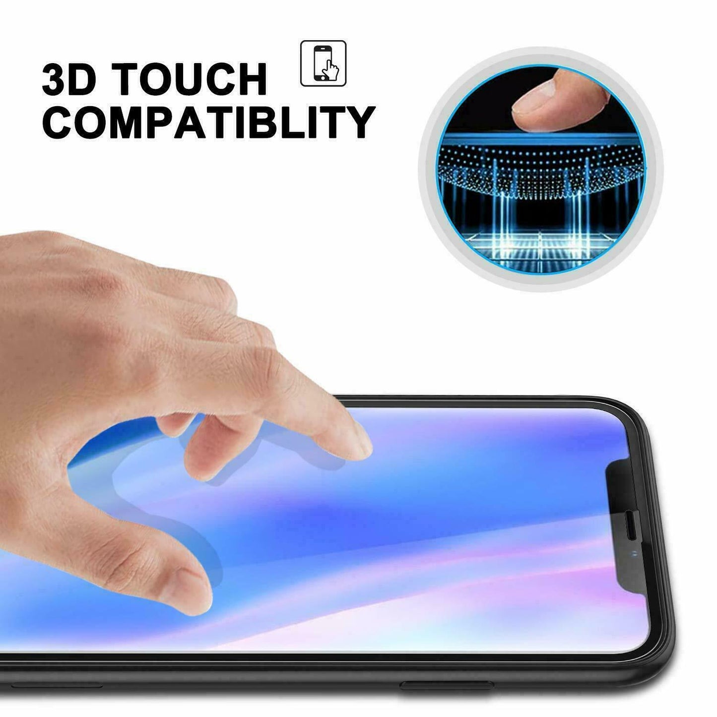 Case Hybrid Hard Cover with Screen Protector For iPhone - carolay.co