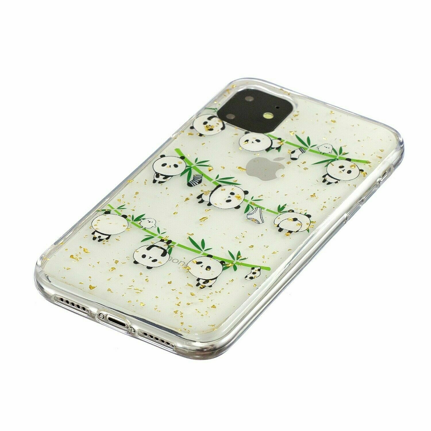 Bling Pattern Glitter Soft Rubber Silicone Back Case For iPhone - carolay.co