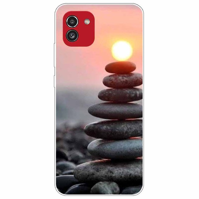 A03 Case Silicone Bumper Slim Samsung