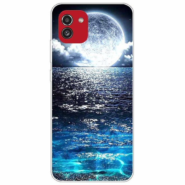 A03 Case Silicone Bumper Slim Samsung