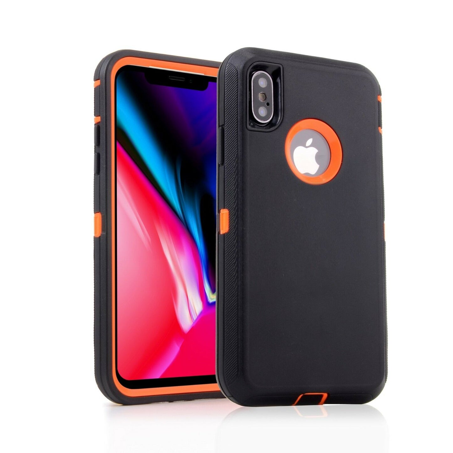 Case Hybrid Heavy Duty Shockproof Rubber For iPhone 7/8/Plus - carolay.co