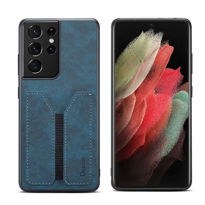 Shockproof Leather Card Holder Case Samsung S23