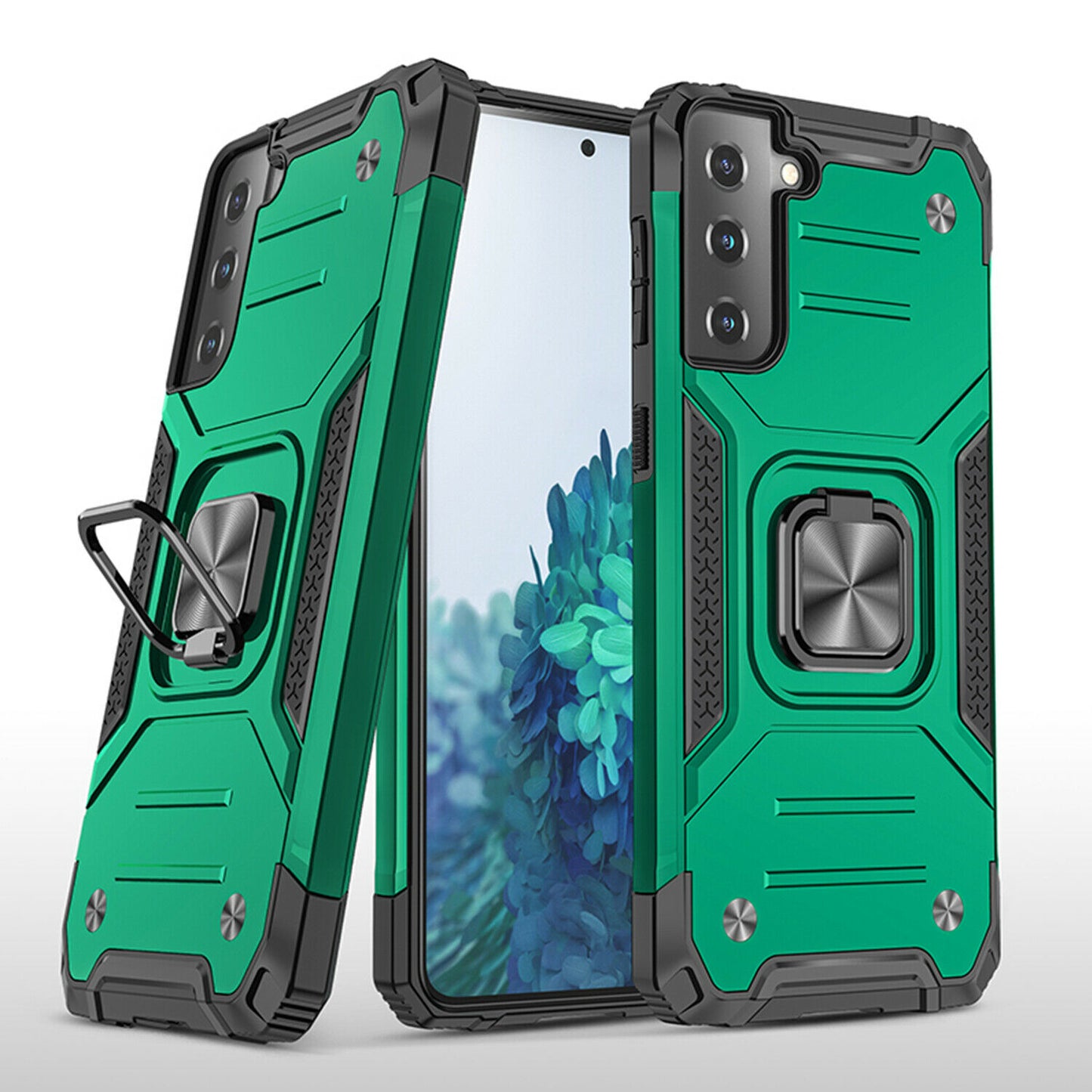 Case Shockproof Magnetic Ring for Samsung Galaxy S21/Ultra/Plus - carolay.co