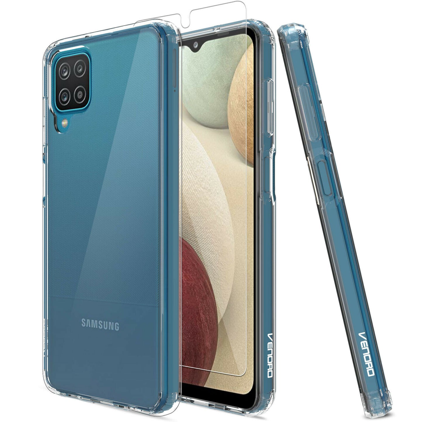 Screen Protector Clear Case For Samsung Galaxy A03S