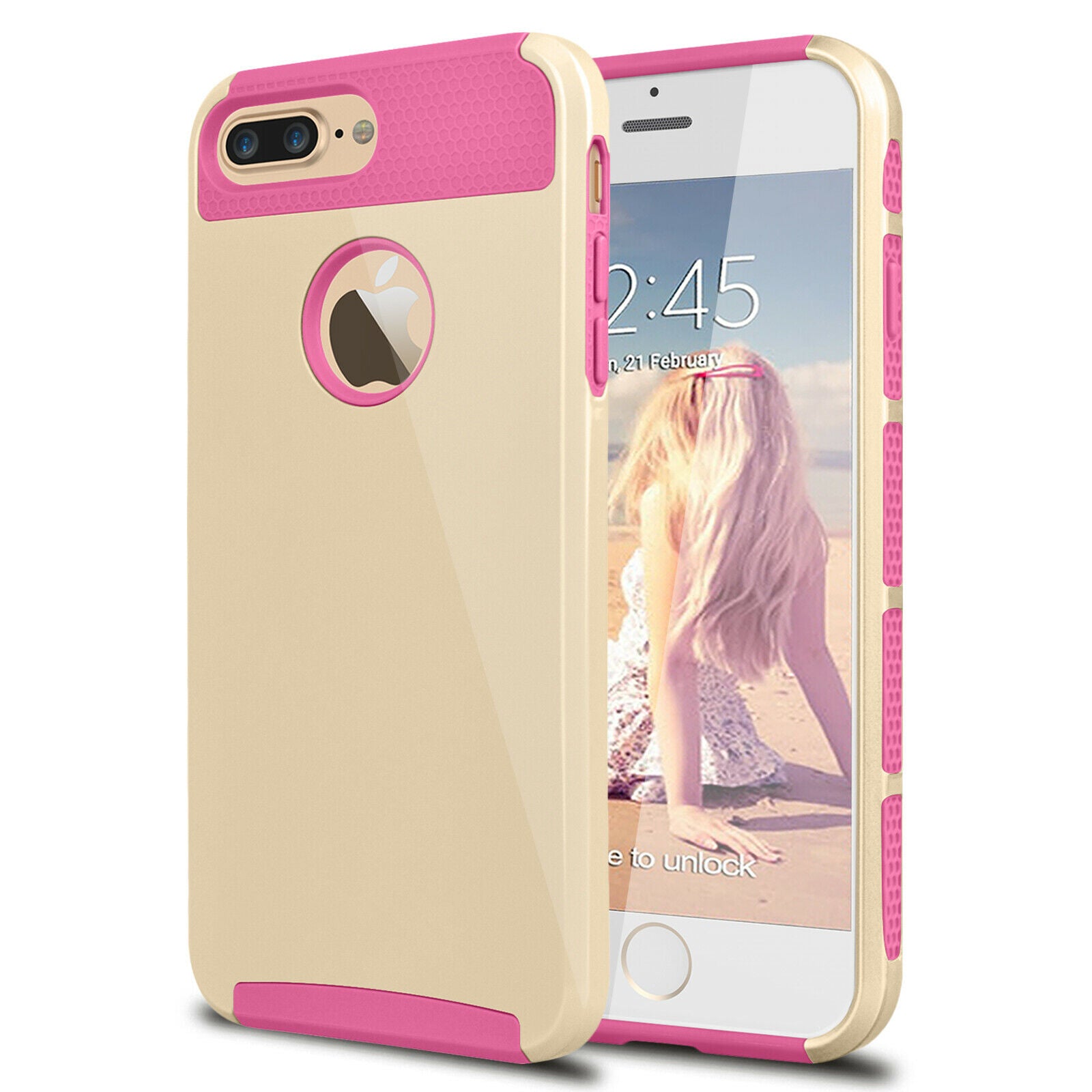 Case Shockproof Rugged Rubber Cover For iPhone - carolay.co