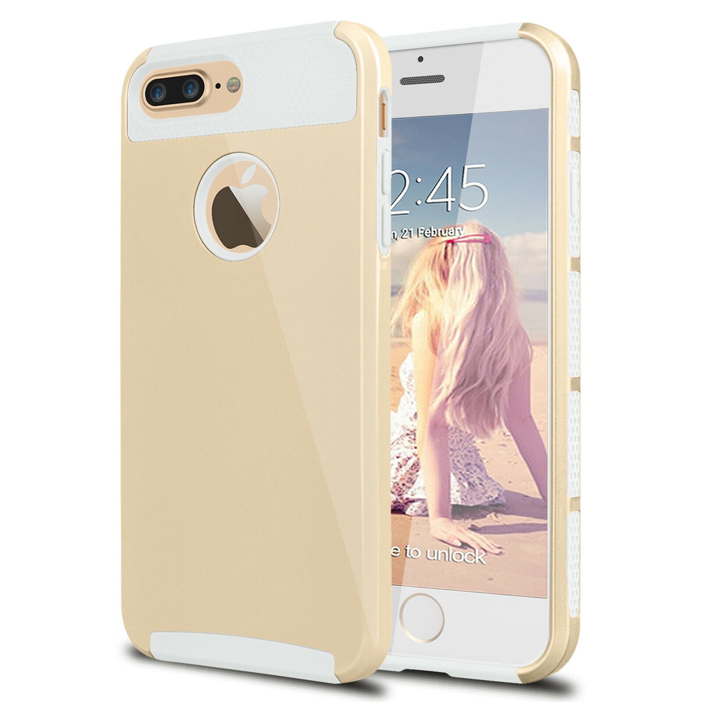 Case Shockproof Rugged Rubber Cover For iPhone - carolay.co