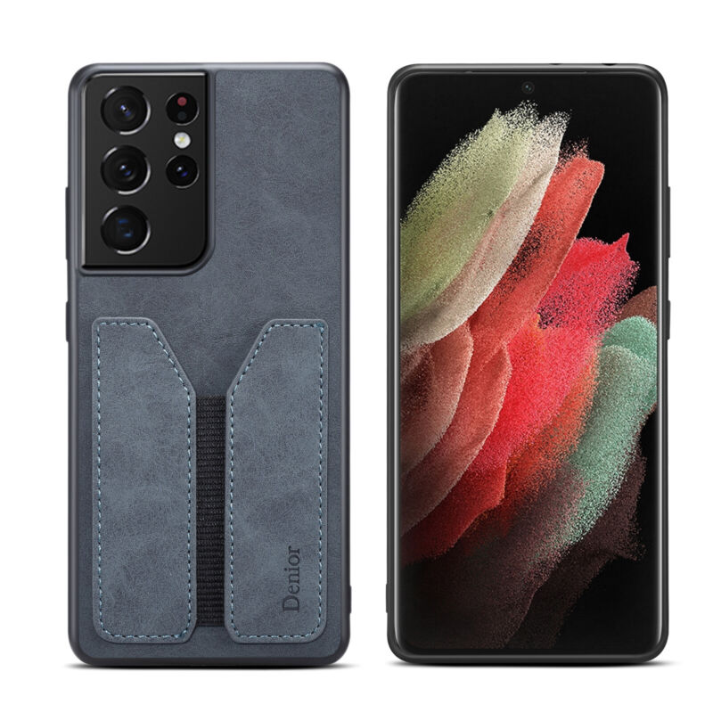 Shockproof Leather Card Holder Case Samsung S23