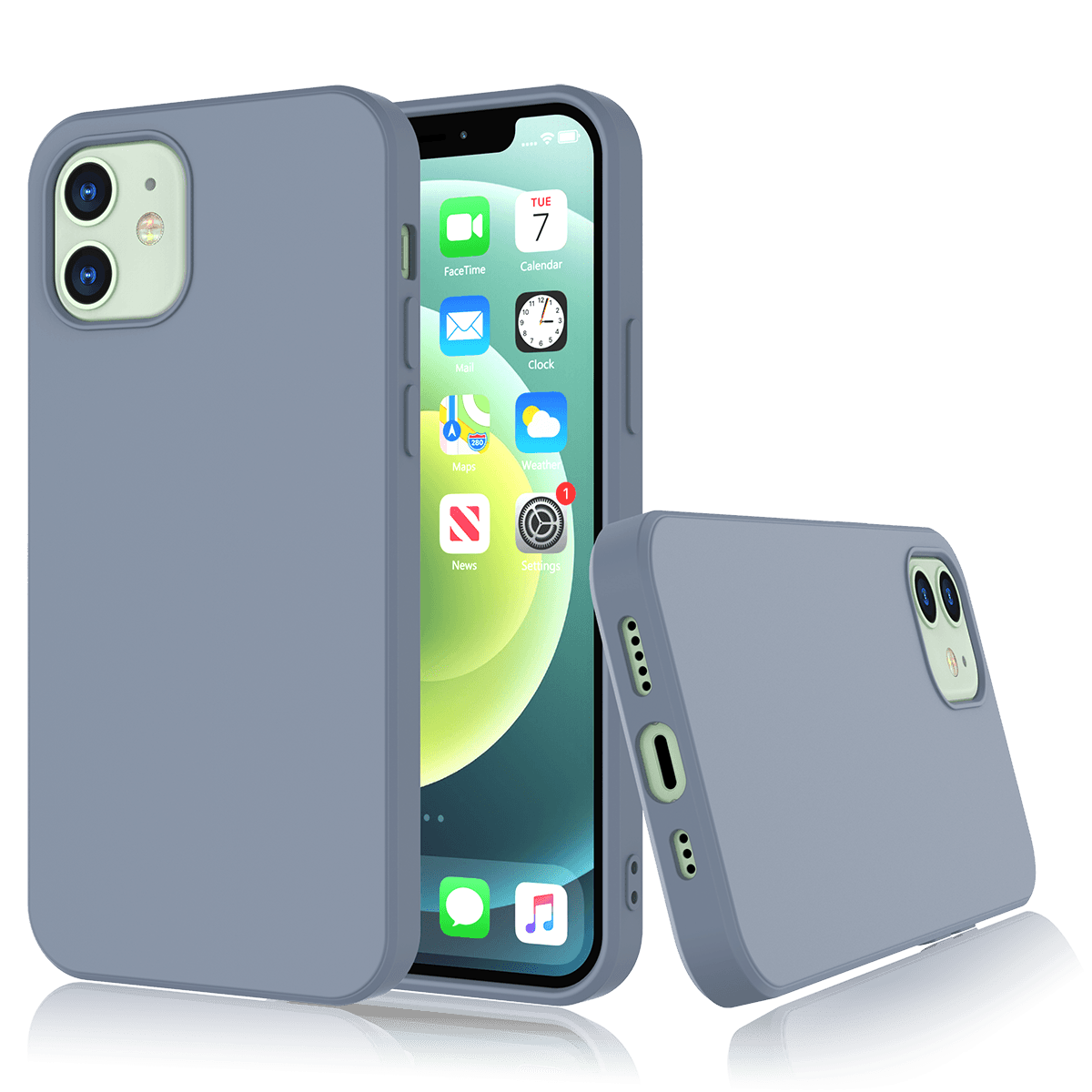 Liquid Silicone Case Soft for iPhone 12 Pro/Max/Mini - carolay.co