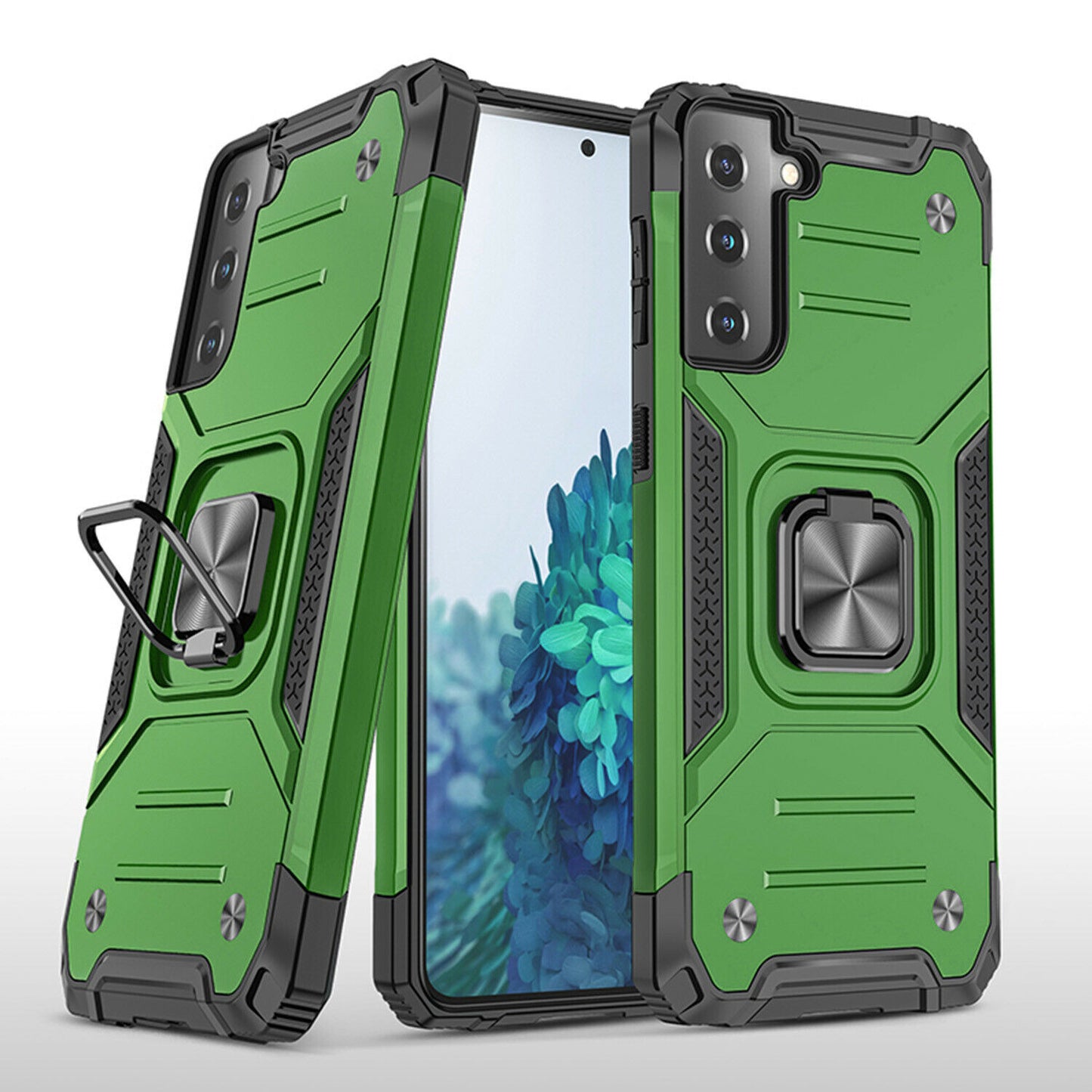 Case Shockproof Magnetic Ring for Samsung Galaxy S21/Ultra/Plus - carolay.co