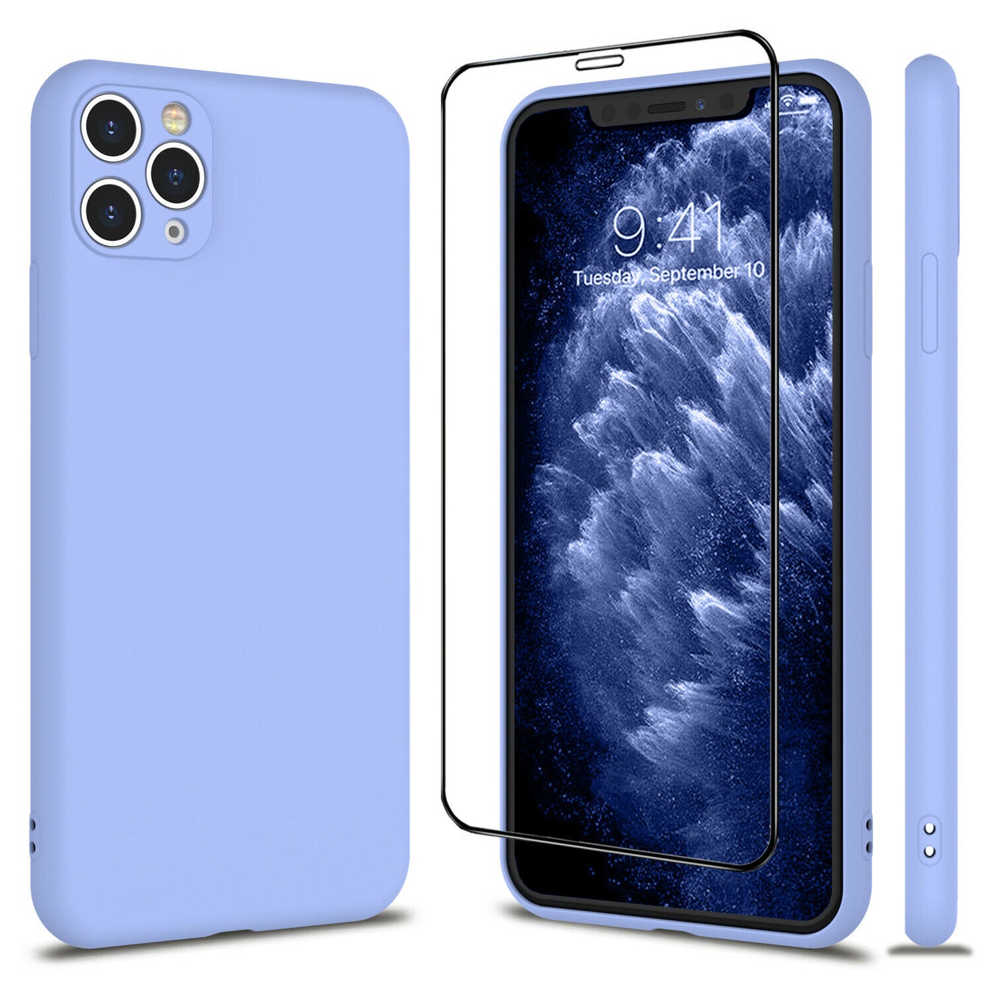 Shockproof Silicone Soft Cover with Screen Protector for iPhone - carolay.co