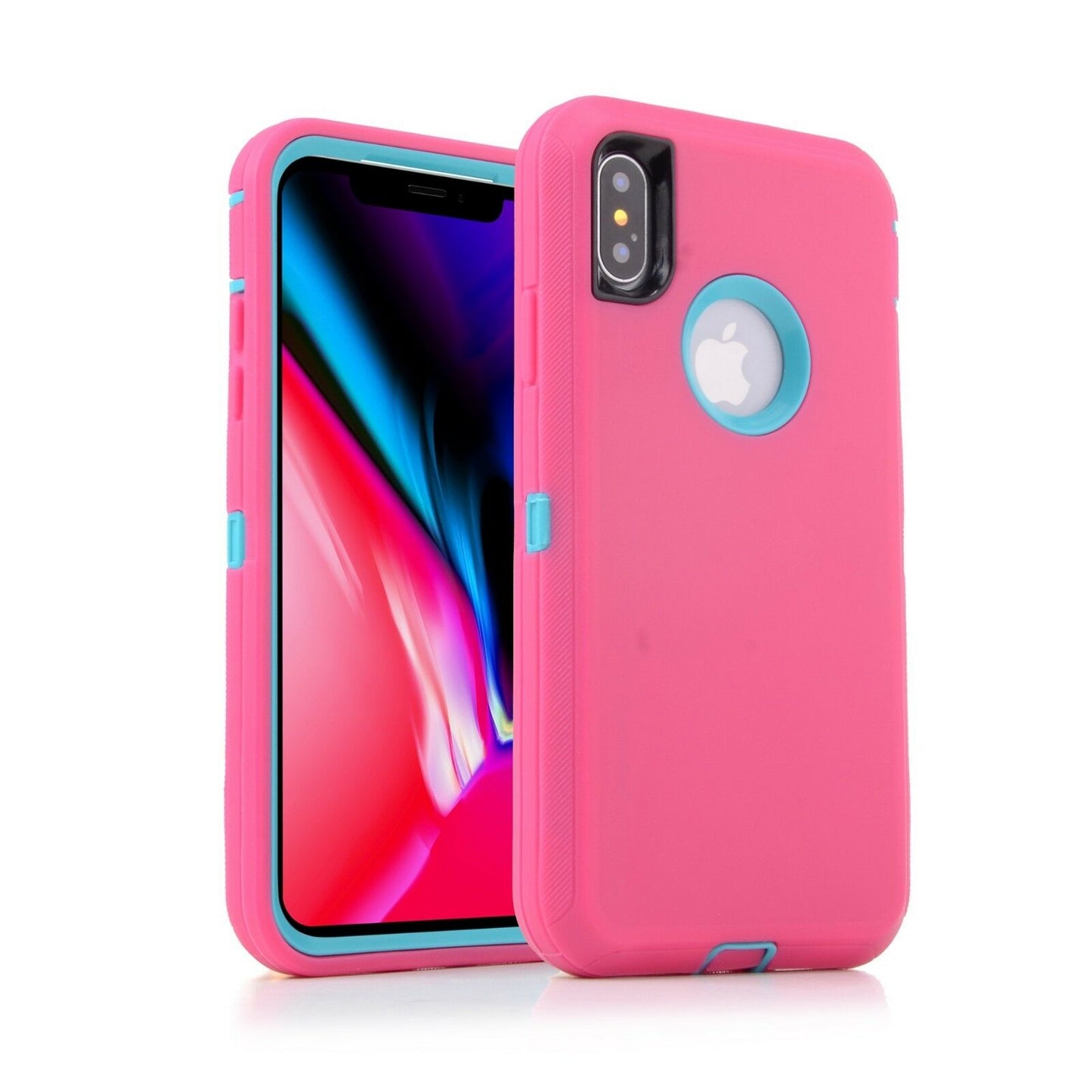 Case Hybrid Heavy Duty Shockproof Rubber For iPhone 7/8/Plus - carolay.co