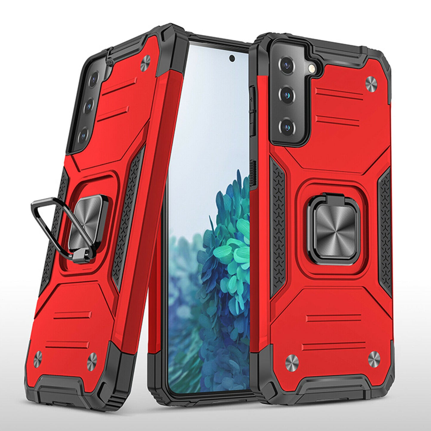 Case Shockproof Magnetic Ring for Samsung Galaxy S21/Ultra/Plus - carolay.co