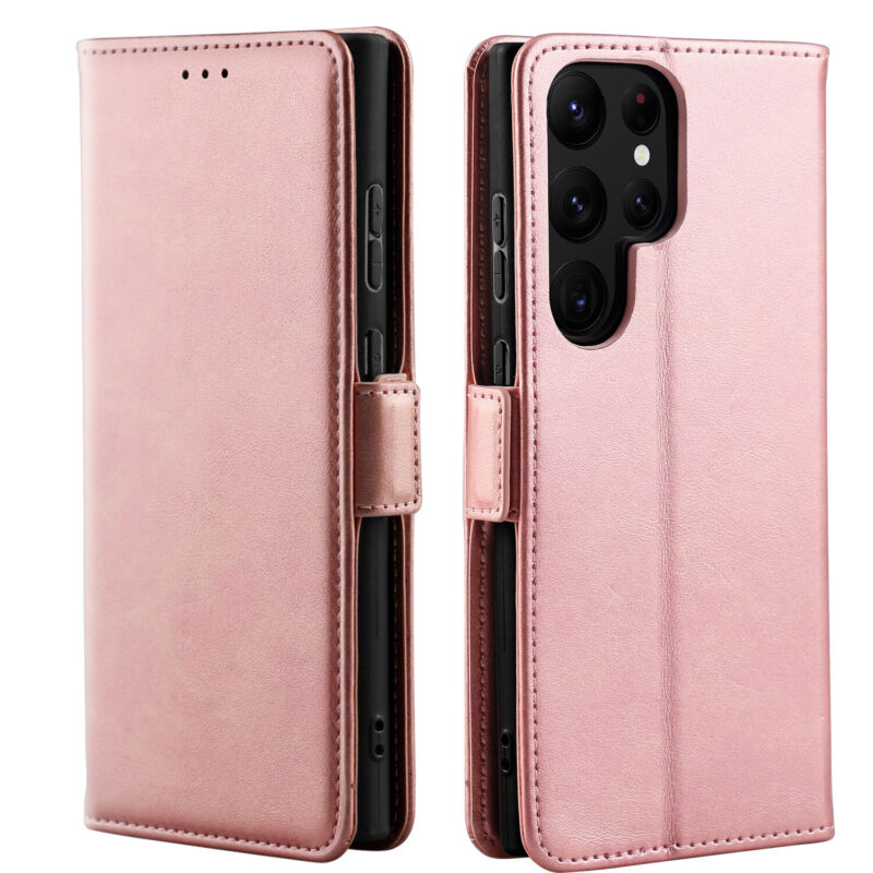Shielding Flip Wallet Case with Card Slots Samsung S23