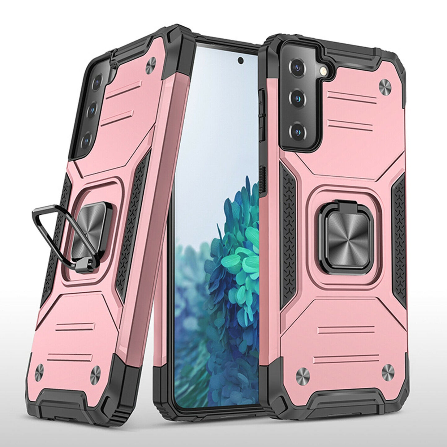 Case Shockproof Magnetic Ring for Samsung Galaxy S21/Ultra/Plus - carolay.co
