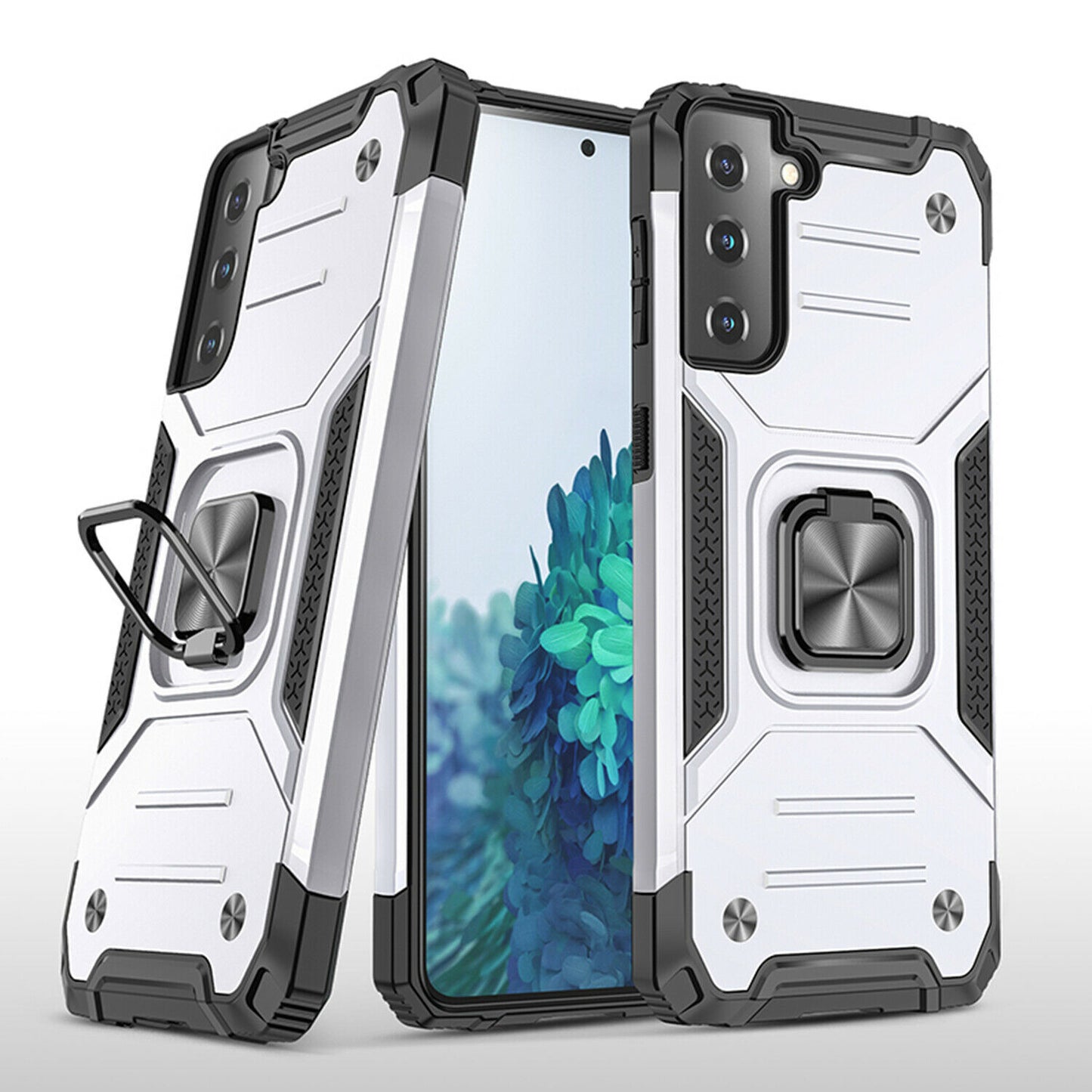 Case Shockproof Magnetic Ring for Samsung Galaxy S21/Ultra/Plus - carolay.co