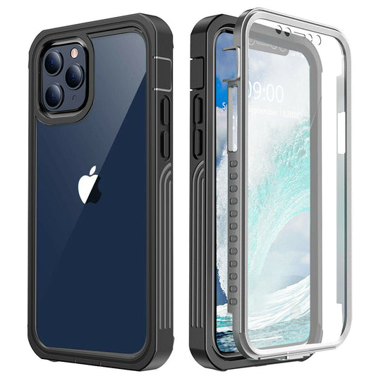360 Full Crystal Clear Rugged Case For iPhone - carolay.co
