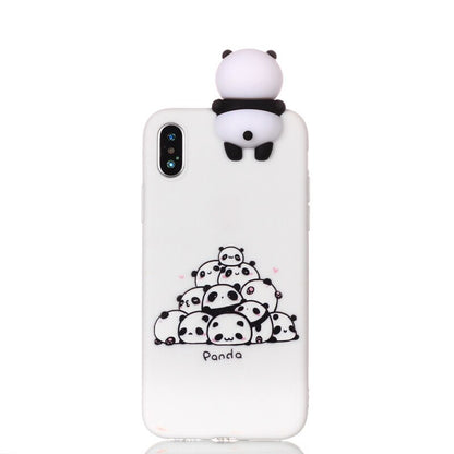 3D Cartoon Doll Soft Rubber Silicone cover for iPhone - carolay.co